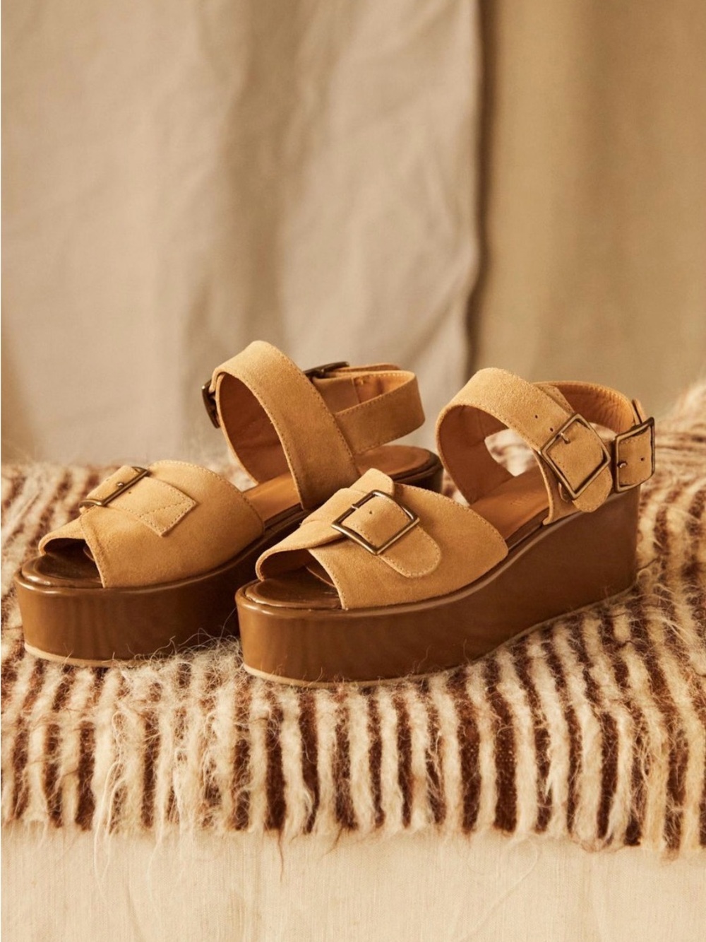 Caron Callahan Margaret Platform Vison Suede